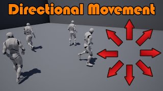 8 Way Directional Movement  Walking Backwards Strafing And Much More  Unreal Engine 4 Tutorial [upl. by Sivraj49]