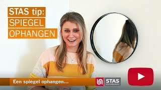 SUPER MAKKELIJK EEN SPIEGEL OPHANGEN [upl. by Leviralc]