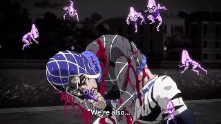 ジョジョ Mista And Giorno vs Ghiaccio 『FINAL』 [upl. by Adnahsal]