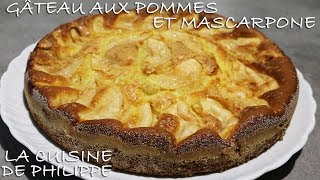 Gâteau aux pommes et mascarpone [upl. by Anuala]