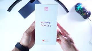 Huawei Nova 9 Unboxing amp First Look [upl. by Ttenrag503]