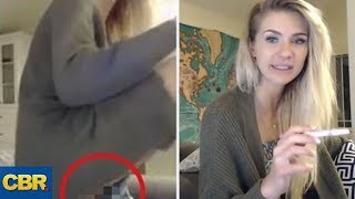 10 Awkward Fails Streamed Live by Mistake [upl. by Sadick]