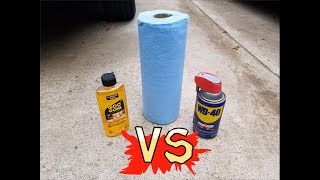 Goo Gone Vs WD40 Adhesive Remover [upl. by Audly977]