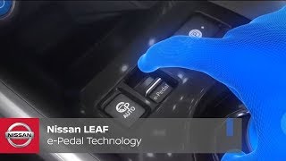 New Nissan LEAF  ePedal [upl. by Malinin]