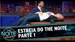 Estreia do The Noite Com Danilo Gentili HD  Parte 1 [upl. by Aidualc]