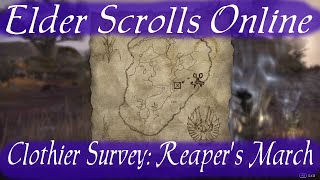 Clothier Survey Reapers March Elder Scrolls Online [upl. by Martsen]