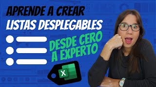 Aprende a crear LISTAS DESPLEGABLES desde cero a EXPERTO en EXCEL [upl. by Cromwell]