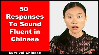 50 Responses to Sound Fluent in Chinese  Chinese Listening Practice  Intermediate Chinese [upl. by Coppola]