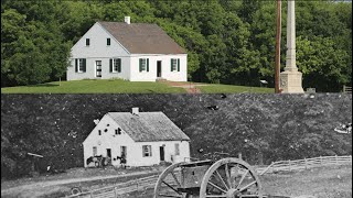 Then amp Now Photography of The Dunker Church at Antietam [upl. by Bridgid]