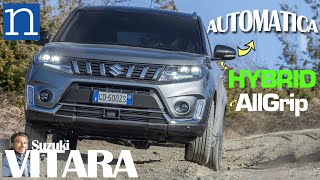 Suzuki Vitara 14 Boost AllGrip Hybrid cambio automatico BSuv  Come va test offroad SUV 4x4 [upl. by Nnylyrehc734]