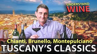 Which Tuscan Wine to Buy  Your Guide to Chianti Brunello Montalcino Vino Nobile di Montepulciano [upl. by Weinreb]