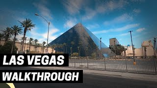 Luxor Hotel amp Casino Walkthrough Tour  Las Vegas 2020 [upl. by Adahs]