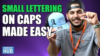 4 Tips to Master Small Letters on Caps  Digitizing amp Embroidery [upl. by Medardas]