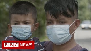 US Border Migrants risk everything for an American dream  BBC News [upl. by Acinomaj]