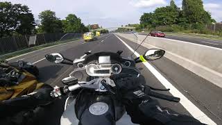 bmw k1600gt acceleration [upl. by Hazard]