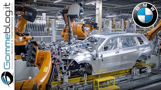 BMW Car Factory  ROBOTS Fast PRODUCTION Manufacturing [upl. by Ardnovahs]