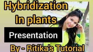 What is Hybridization in plants  Hindi Ritikas tutorial [upl. by Coshow604]