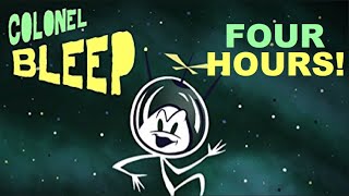 4 Hours of Colonel Bleep Cartoons [upl. by Eihtur]