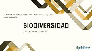 ✅ Biodiversidad taxonomía y filogenética [upl. by Tuorah]