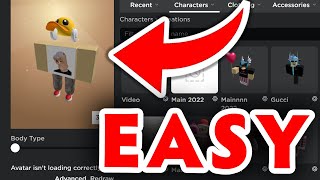 How To Edit Your ROBLOX AVATAR [upl. by Peppard663]