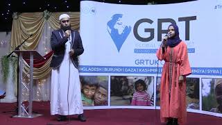 UK Quran Tour 2019  His name is Muhammad  A duet nasheed with Kamal Uddin and Maryam Masud [upl. by Okika94]