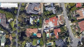 Howard Hughes Plane Crash location from Google Earth [upl. by Dean]