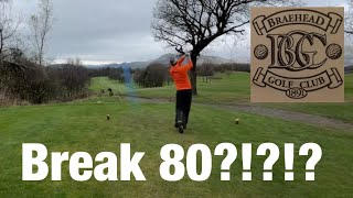 Can I break 80 at Braehead Golf Club [upl. by Silloc]