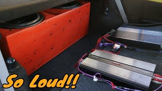 SOUND COMPLETED  Installing the Energy Audio 6x9s Mids amp Amplifier [upl. by Wilmott]