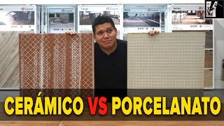 🧐 Cerámica vs Porcelanato 🤔 ¿Cuál elijo❓  Los Bestauradores [upl. by Enomrej]