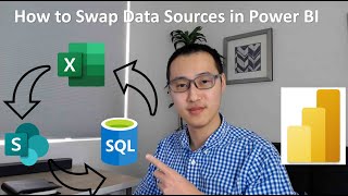 Power BI How to Swap Data Sources [upl. by Treat]