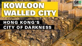 Kowloon Walled City Hong Kongs City of Darkness [upl. by Barkley]