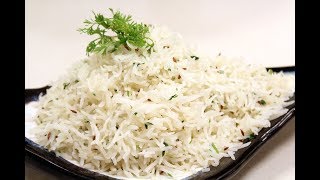 Jeera Rice  Sanjeev Kapoor Khazana [upl. by Naeruat]