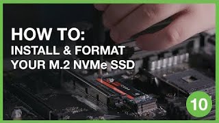 How to Install and Format Your M2 NVMe SSD  Inside Gaming With Seagate [upl. by Vinni35]