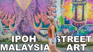 IPOH Malaysia Street Art Walking Tour [upl. by Burl]