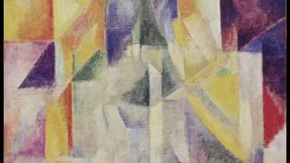 1913  quotSimultaneous Contrasts Sun and Moonquot by Robert Delaunay Paris 1913 dated on painting 1912 [upl. by Fahy]