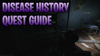 DISEASE HISTORY  ESCAPE FROM TARKOV THERAPIST QUEST [upl. by Elephus526]