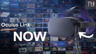 OCULUS LINK  Setup and Overview  Rift amp SteamVR games on the Oculus Quest [upl. by Netsyrk]