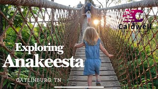 Exploring Anakeesta Mountaintop Park  Gatlinburg TN [upl. by Benedix]