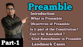 preamble of the Indian Constitution part1 lawwithtwins preamble for UGCNET UPSCHPPSCpolity [upl. by Freddie]