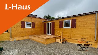 L Haus  Modulhaus  Tiny House Bayern by schreinerei walch [upl. by Noiek]