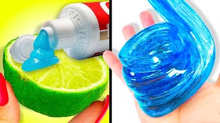 HAZ SLIME CON 1 INGREDIENTE 💦SI FUNCIONA Sin Pegamento No BORAX [upl. by Caia]