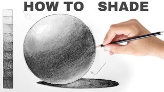 How To Shade A Drawing  Full Tutorial [upl. by Ehud]