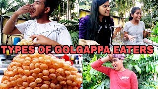 Types Of Golgappa Eaters  Sudarshan Sarkar [upl. by Lippold]