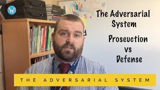 The Adversarial System  Legal Studies Crime [upl. by Gehman498]