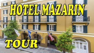 Hotel Mazarin Tour New Orleans French Quarter [upl. by Fortier]