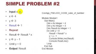 algorithm to pseudocode to code [upl. by Yennek]