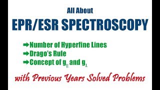 All About ESREPR Spectroscopy [upl. by Ettenyar756]