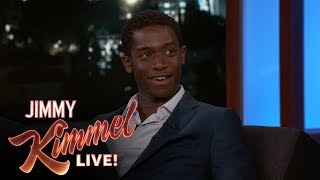 Damson Idris Reveals How He Met Idol Kendrick Lamar [upl. by Llyrrad]