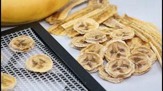 How to Dehydrate Bananas [upl. by Kentigerma601]