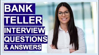 BANK TELLER Interview Questions And Answers [upl. by Romelle]